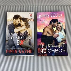 Signed Set of 2 Piper Rayne Romance Books